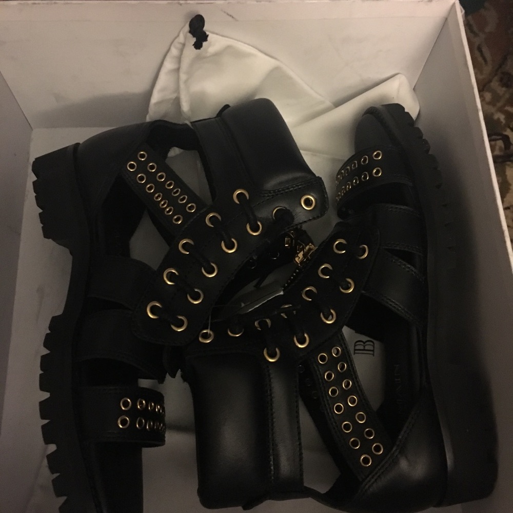 Balmain Paris Gladiator Sandals